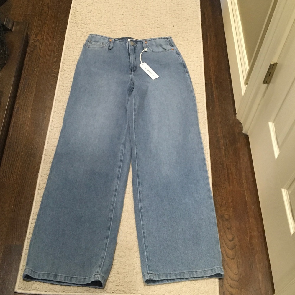 Habitual Wide-Leg Jeans in Light Blue Wash